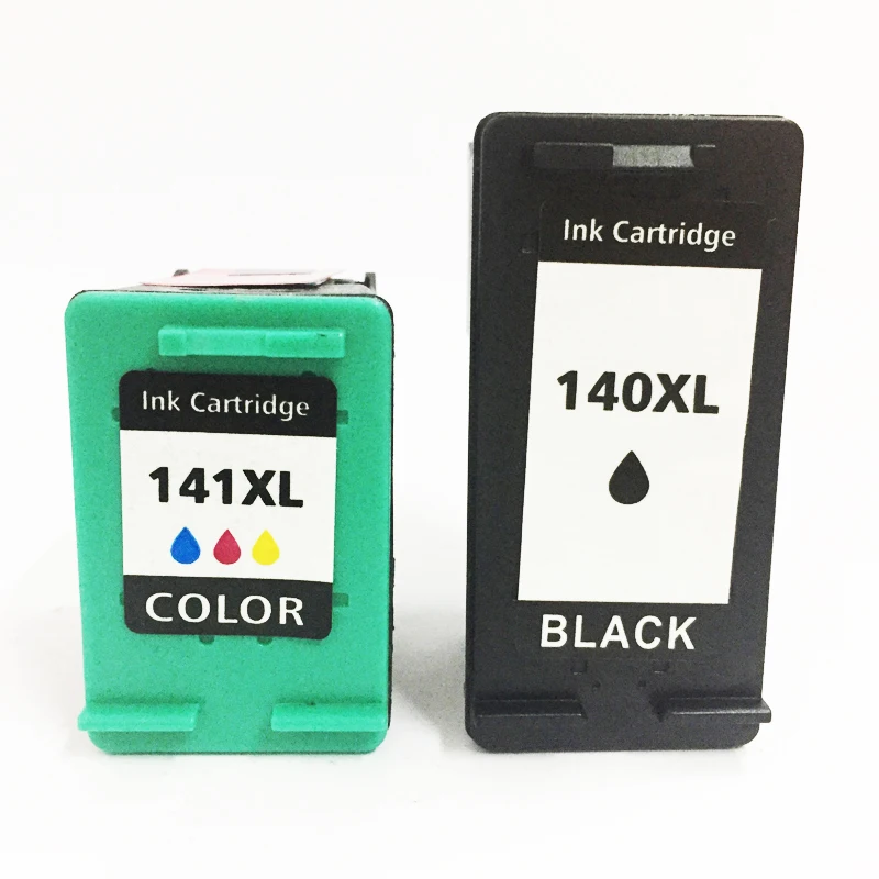 

vilaxh Compatible 140 141 XL Ink Cartridge Replacement For HP 140 141 Photosmart C4283 C4583 C4483 C5283 D5363 D4263 Printer