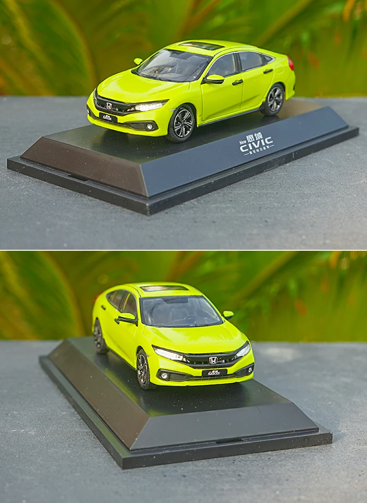 Высококачественная оригинальная модель из сплава 1:43 Honda Civic, подарок для моделирования, литая металлическая модель автомобиля
