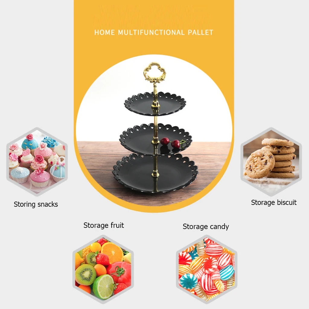 Подставка для торта 3 слоя 1 шт. | Дом и сад