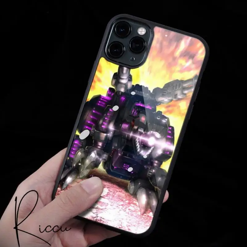 

Zoids Genesis anime Phone Case Rubber for iPhone 12 11 Pro Max XS 8 7 6 6S Plus X 5S SE 2020 XR 12Mini case