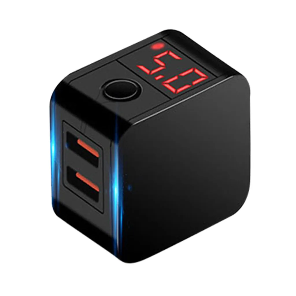 Светодиодный дисплей интеллектуальная Быстрая зарядка головка адаптер питания