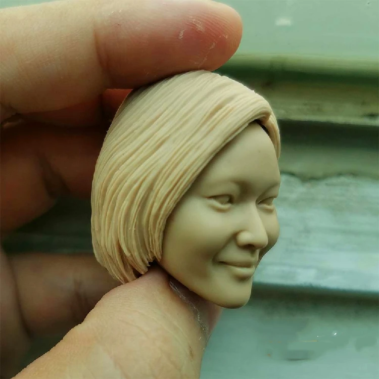 1/6 винтажные чистые девушки студентки неокрашенные голова с короткими волосами