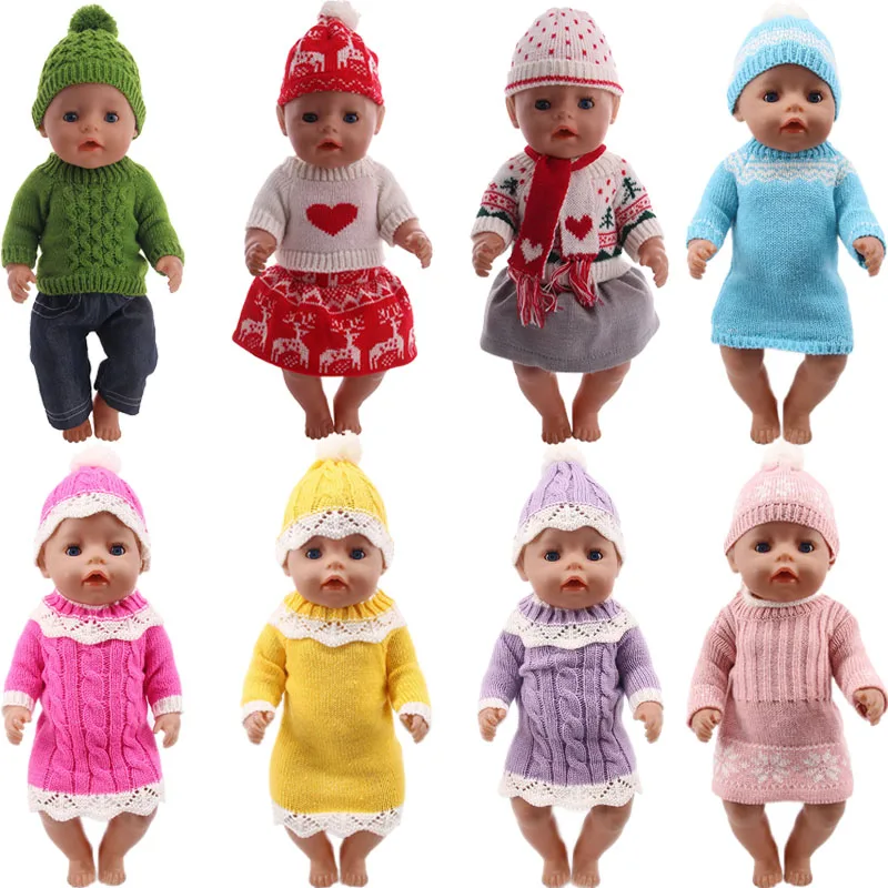 Новый свитер ручной работы на заказ подходит 18 дюймов принятые в США и 43 см для