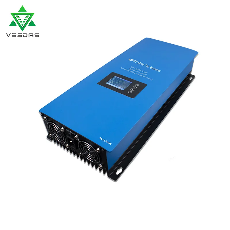 2000 Вт MPPT солнечный Grid Tie инвертор с датчиком ограничителя разрядки батареи режим
