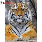 Алмазная вышивка Huacan распродажа Тигр 5D алмазная живопись набор для рукоделия животных новое поступление