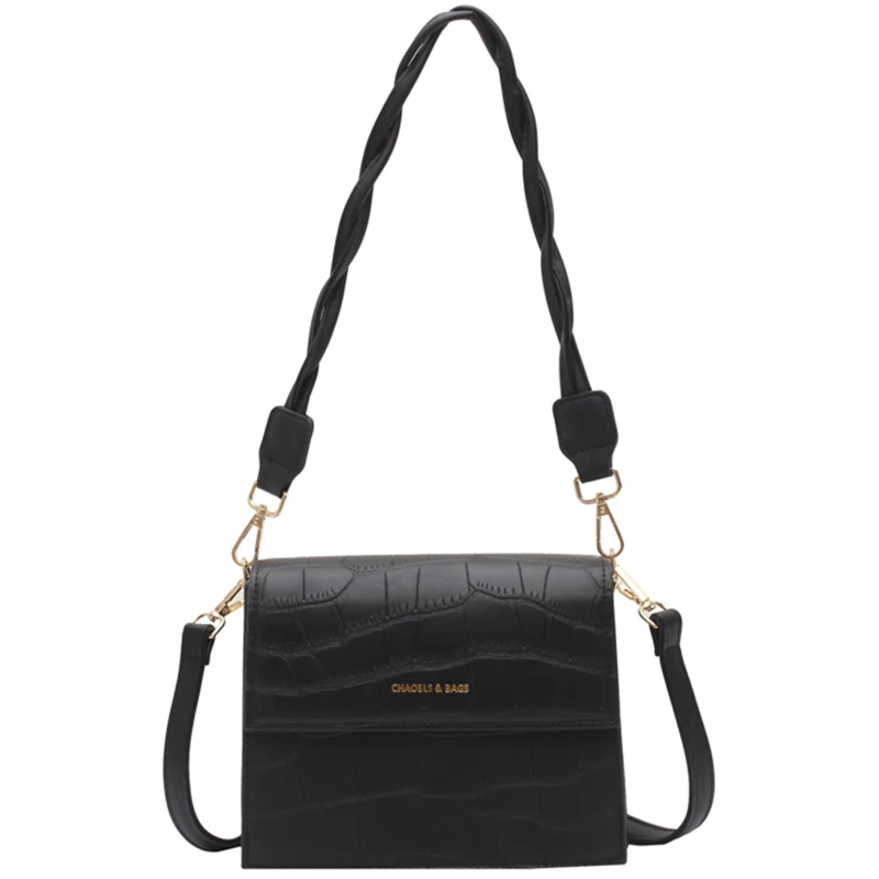 

Stone pattern Square Armpit bag 2020 Fashion New High-quality PU Leather Women's Designer Handbag Travel Shoulder Messenger Bag