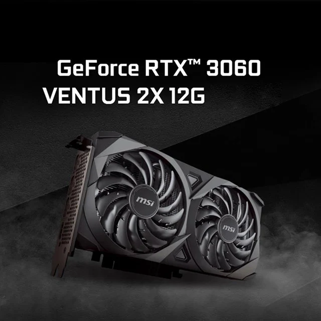 

(MSI) RTX 3060 VENTUS 2X 12G dual fan professional computer graphics card