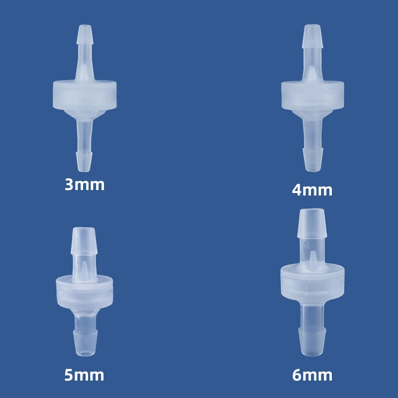 Небольшой пластиковый обратный клапан для предотвращения обратного потока воды