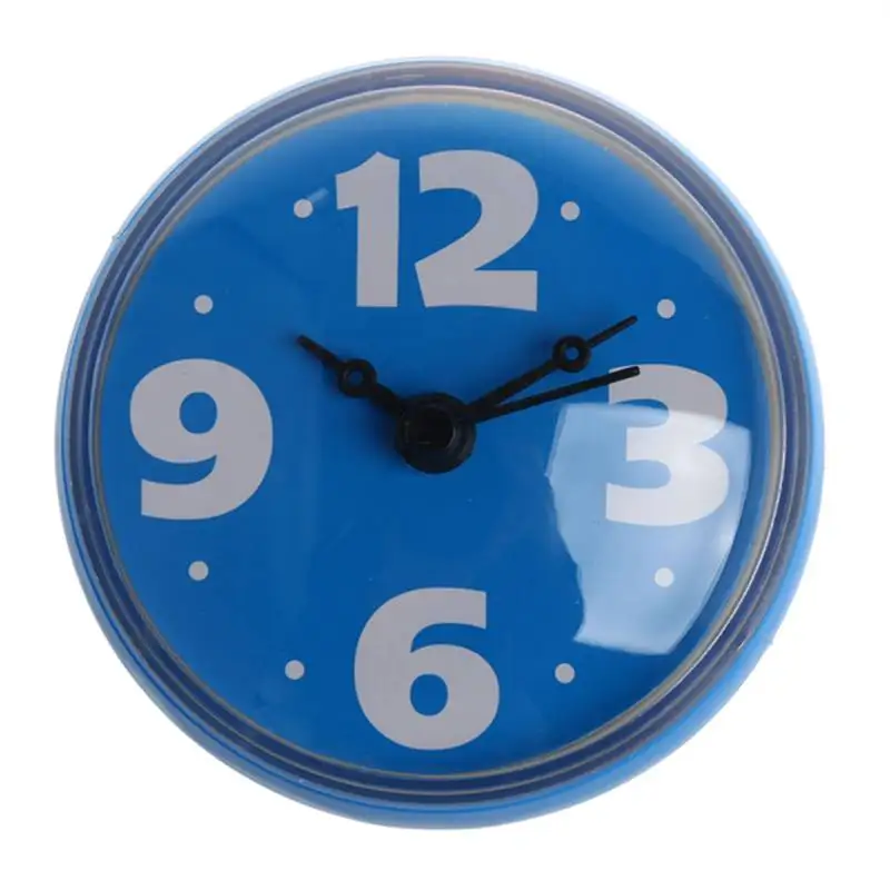 Водонепроницаемые 2 75 ''Ванная комната Ванна Душ часы ясно всасывания дома