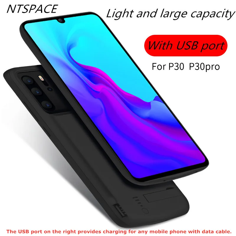 5000 мАч Расширенный телефон батарея мощность чехол для Huawei P30 Pro зарядное