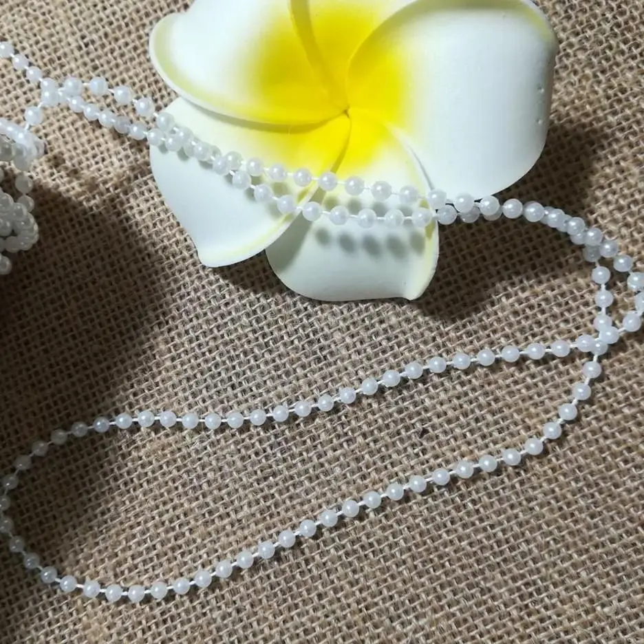 1 м белые кружевные Хрустальные Бусины блестящая ткань бисерная отделка 0 5 см