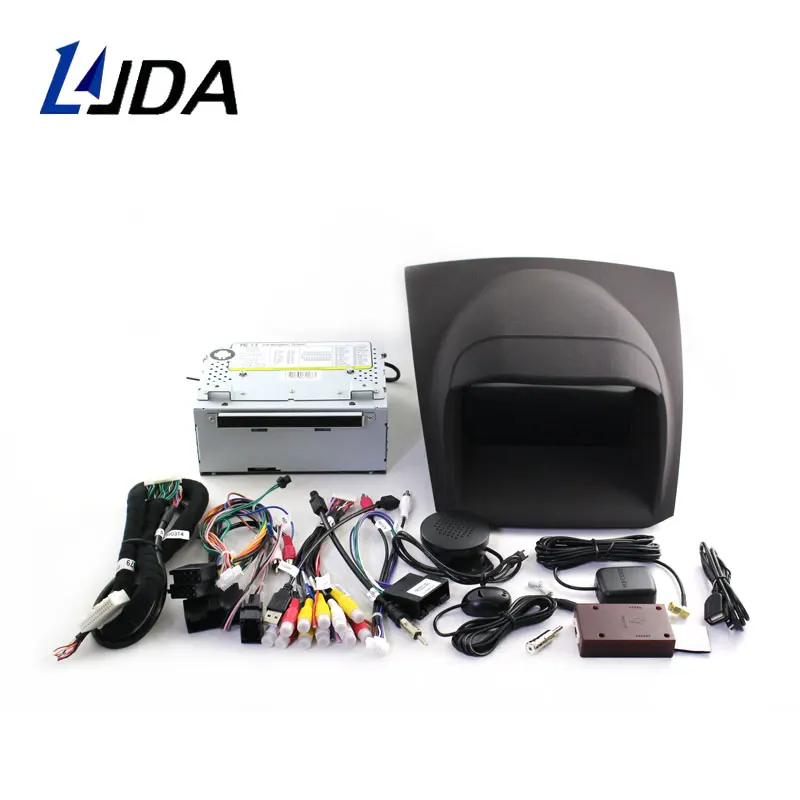 LJDA Android 9,0 dvd-плеер для автомобиля Ford Fiesta 2013 2 Din радио аудио gps навигация 4G+ 64G DSP