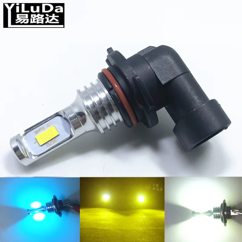Автомобильный светодиодный противотуманный фонарь 9005 9006 H10 80W 3750 2SMD