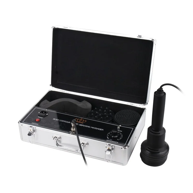 

Portable body weight loss vibration G5 massager machine with 5 heads