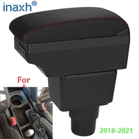 armrest for ford ecosport car armrest box interior details retrofit car accessories center storage box center console 2018 2021