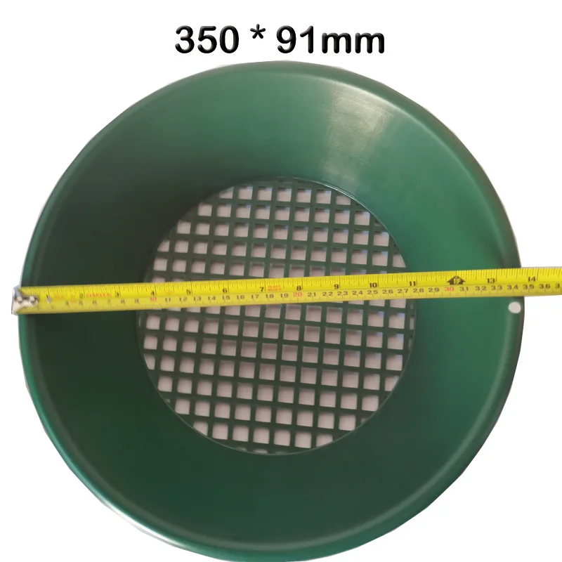 Посуда для панорамирования пластмассовая Золотая кастрюля горнодобывающей