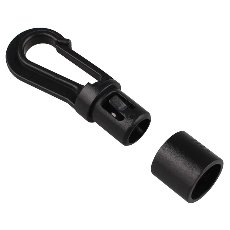 

20PCS 8mm Shock Cord End Hook Boat Kayak Bungee Shock Cord Hook Hanging End Hooks Kayak Accessories for Kayak Boat Canoe
