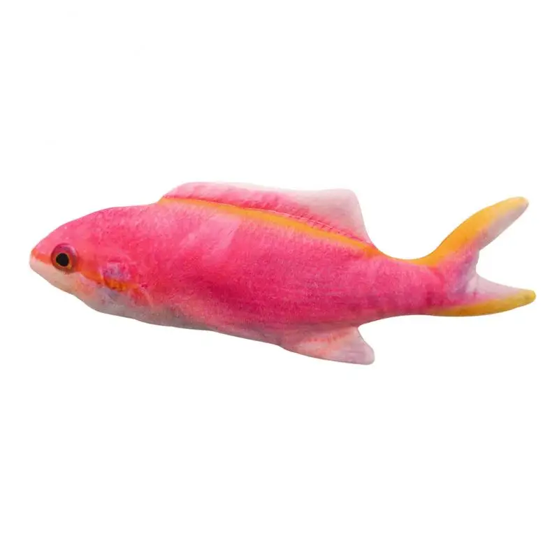 

Electric Cat Wagging Fish Simulation Fish Plush Simulation Fish Kitten Chewing Playing Toys Catnip Toy USB Charging Pet Supplies