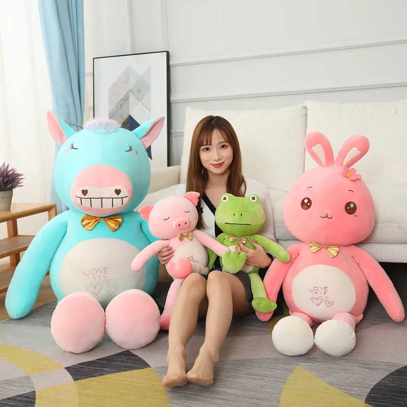 1 шт. детская мягкая плюшевая подушка-кролик 55/90 см | Игрушки и хобби