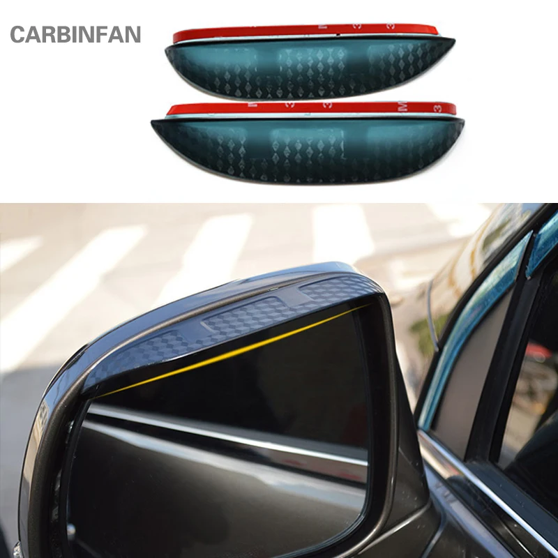 Зеркало заднего вида для автомобиля чехол бровей из АБС пластика непромокаемый