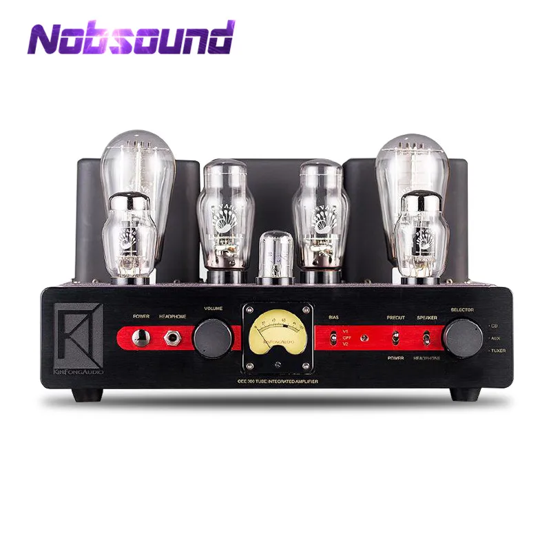 Nobsound Hi-end 300B вакуумный трубчатый Интегрированный усилитель HiFi стерео