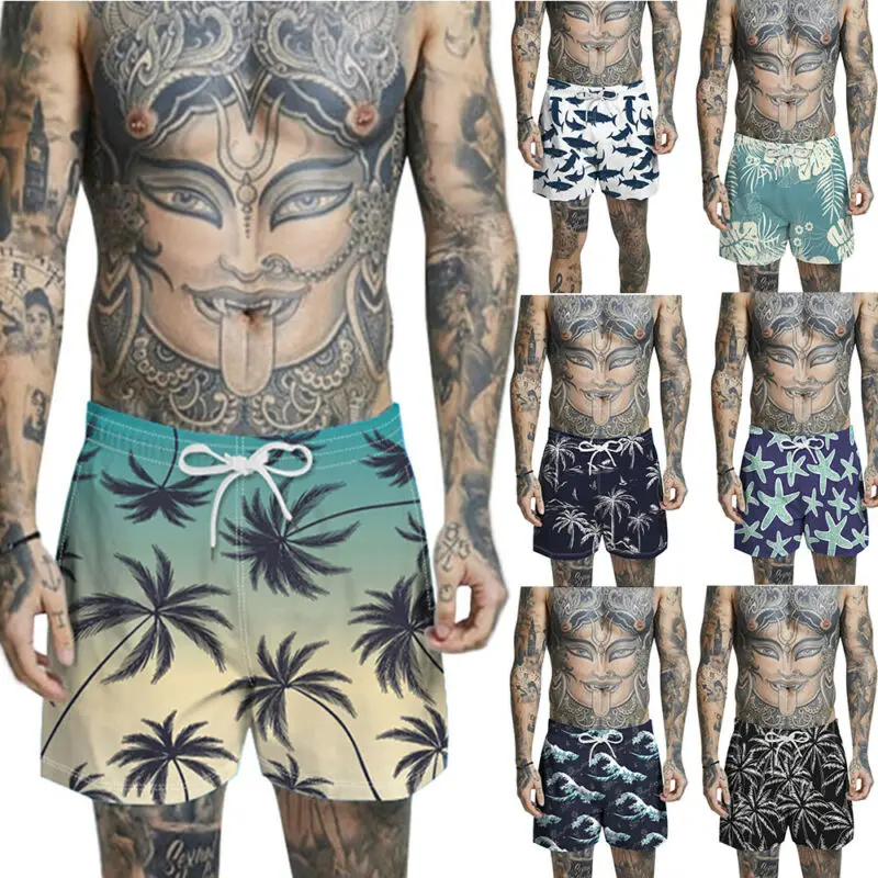 

Mens Swim Shorts Swimming Running Board Trunks Swimwear Beach Summer Holiday UK