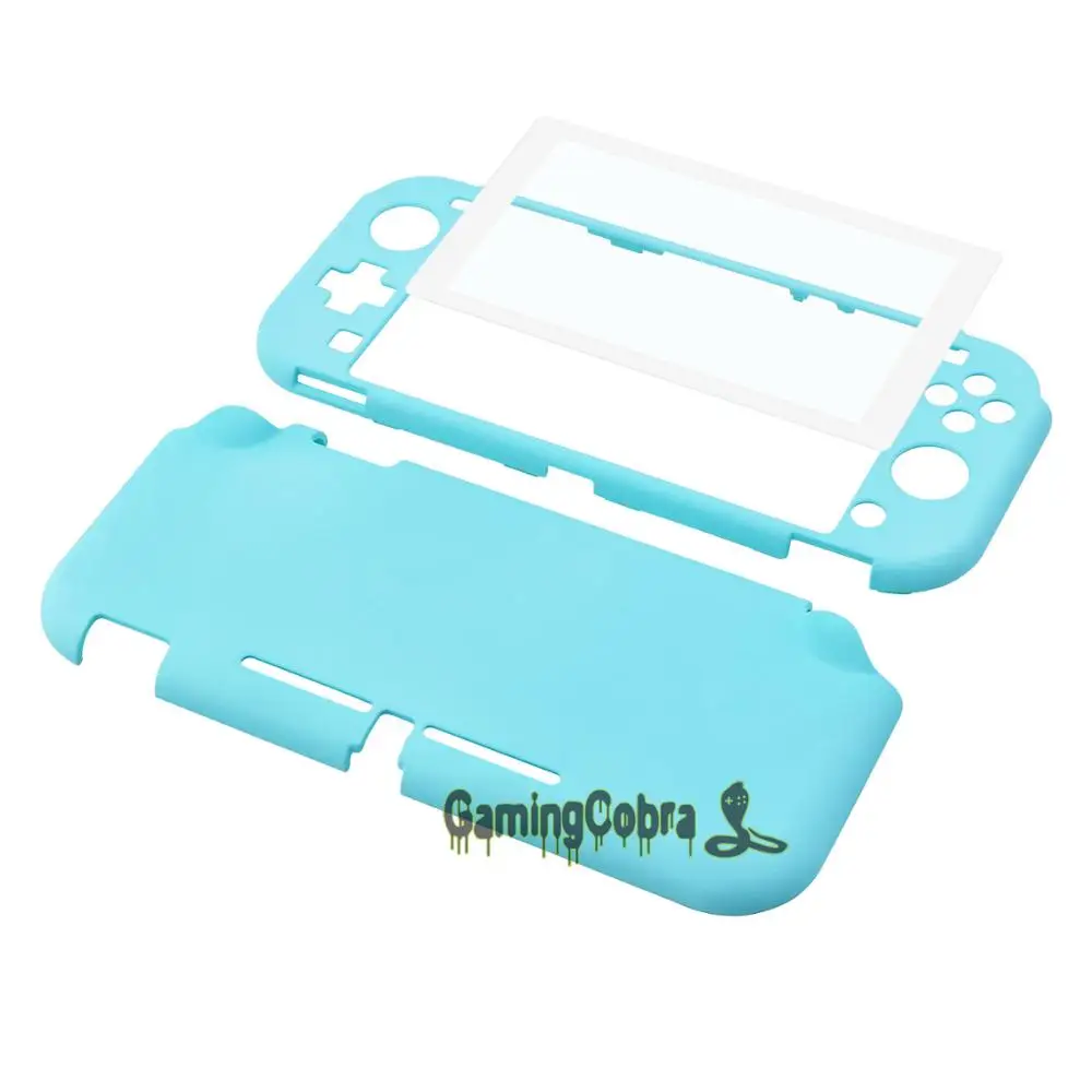Мягкий защитный жесткий чехол PlayVital небесно-голубого цвета для NS Switch Lite-1