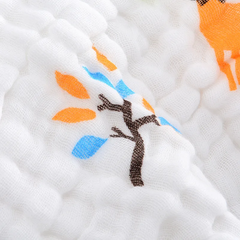 Муслиновое одеяло хлопковые детские пеленки 105*105 см мягкое для новорожденных