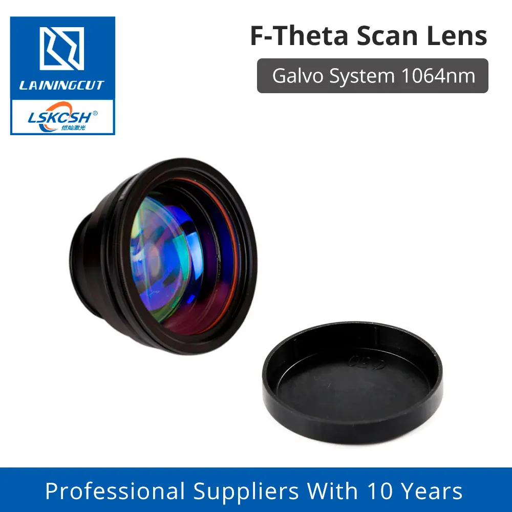 F-theta оптический объектив с сканированием 1064 нм 50x50-300x300 фотоэлемент для YAG детали