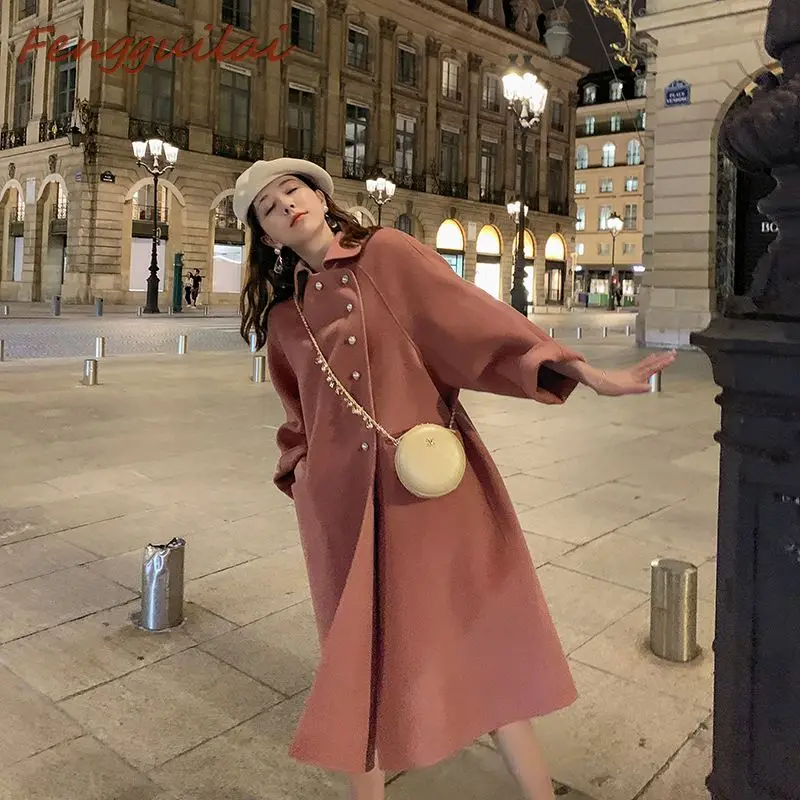 2019 Новая женская верхняя одежда осенняя зимняя Модное теплое Шерстяное