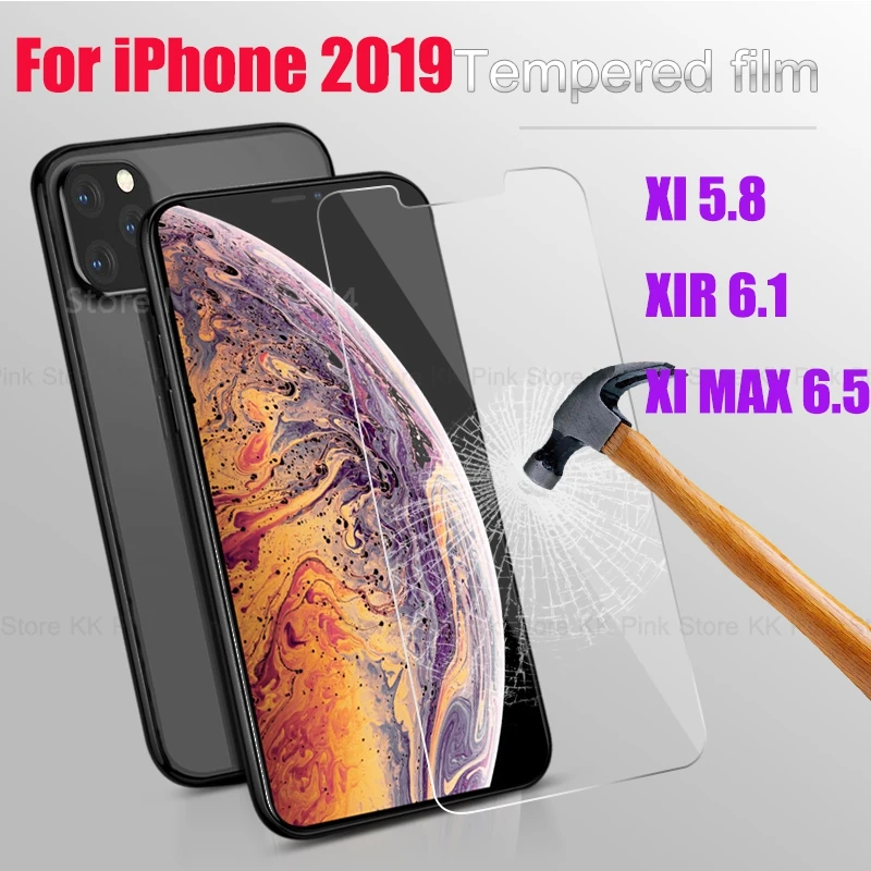Закаленное стекло для iPhone 11 XI 2019 защита экрана XR MAX Pro 6 1 5 8 дюймов XIR XI2|Защитные