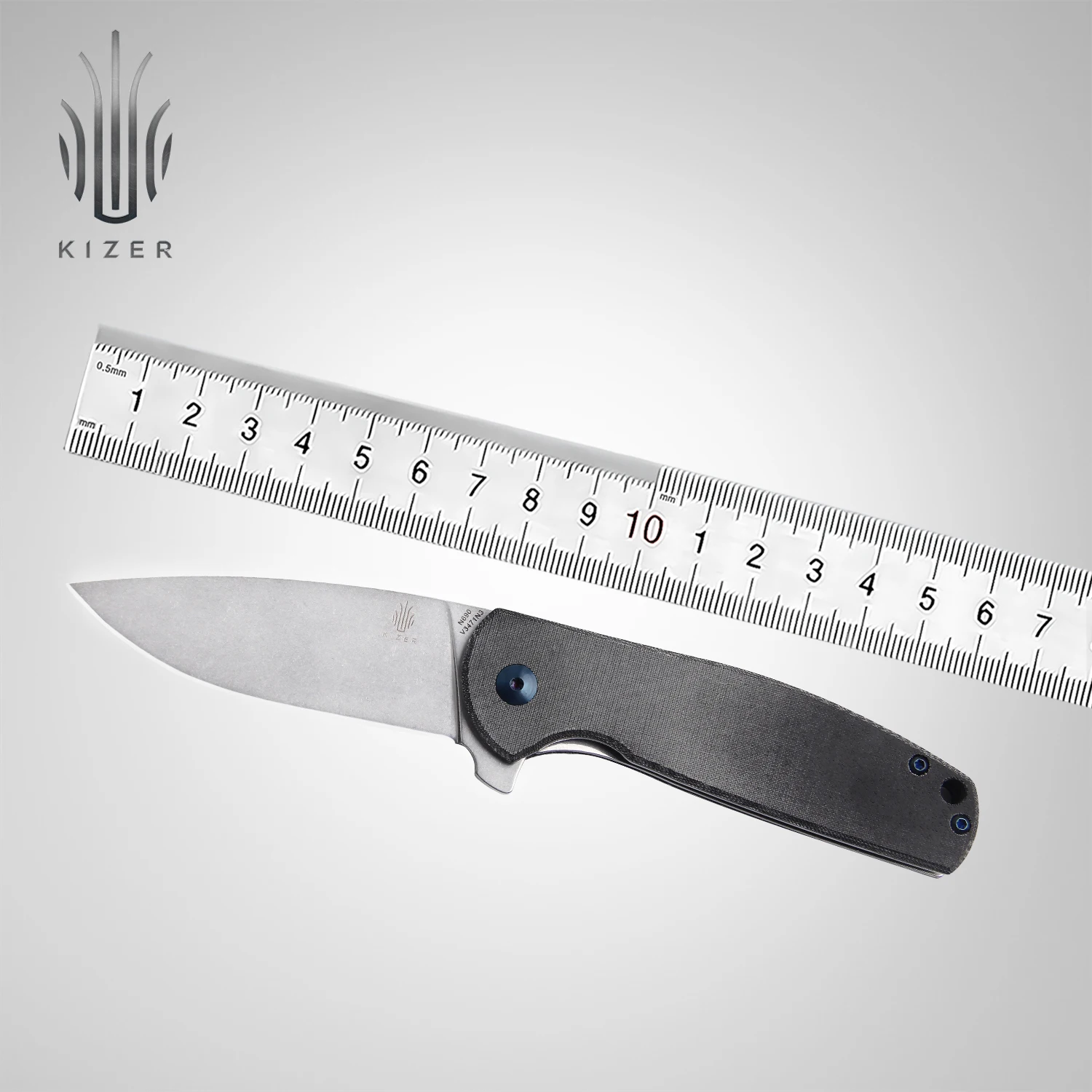 Нож Kizer для повседневного использования складной Ножи V3471N3 Gemini 2020 Новый шариковых