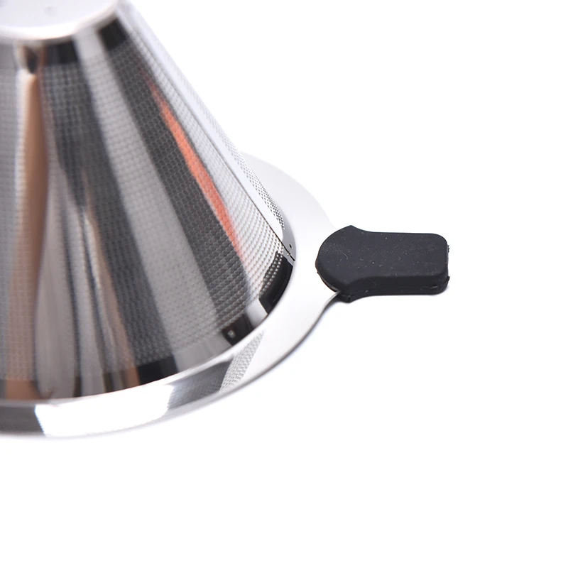 Фильтры для кофе с корзинами из нержавеющей стали многоразовый держатель