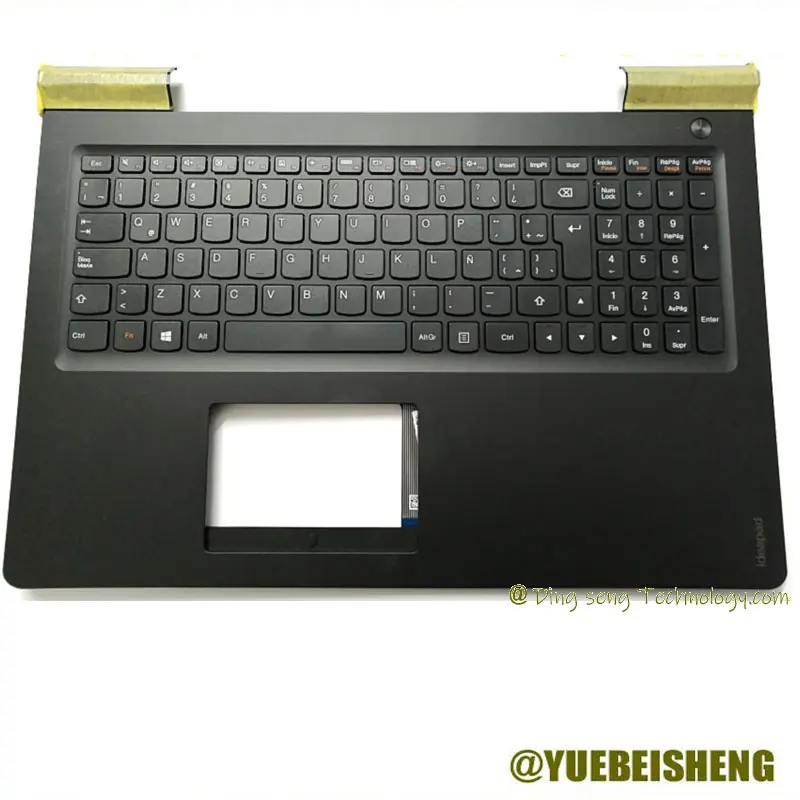 

YUEBEISHENG New/org for LENOVO IDEAPAD 700-15 700-15ISK palmrest Latin Keyboard Upper cover 5CB0L03542