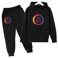 2022 autumn fashion clothes children boys girls sport hoodies pants 2pcs sets active originality clothing infant kids tracksui