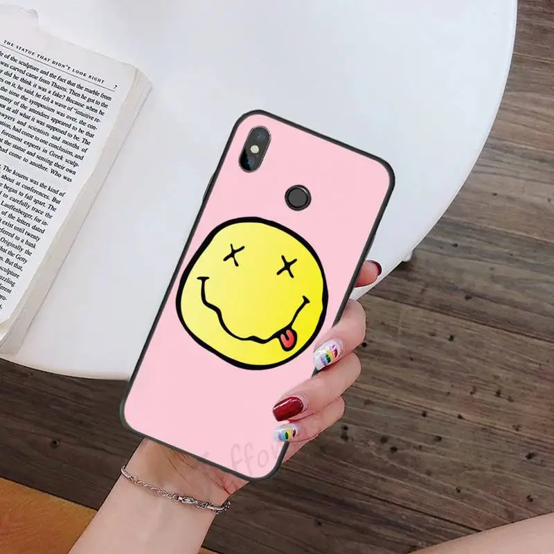 

Rock Nirvana Kurt american Phone Case For Xiaomi Redmi note 7 8 9 t k30 max3 9 s 10 pro lite