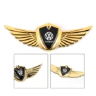 Золотая 3D наклейка с логотипом автомобиля, крылья, эмблема, значок, наклейка, Стайлинг для Фольксваген