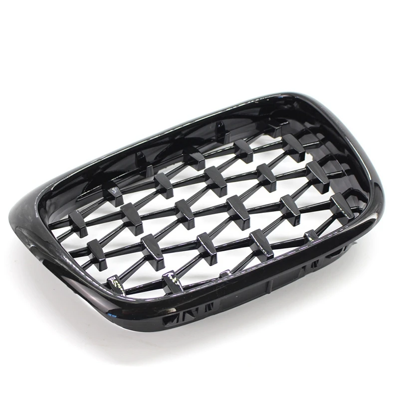 Алмазный Стиль ABS передний бампер решетка для почек гриль BMW E39 525I 528I 530I 540I M5 1997