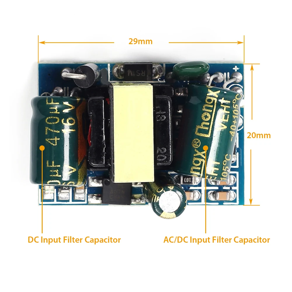 AC-DC 3 V 700mA изолированный импульсный источник питания 220V до понижающий