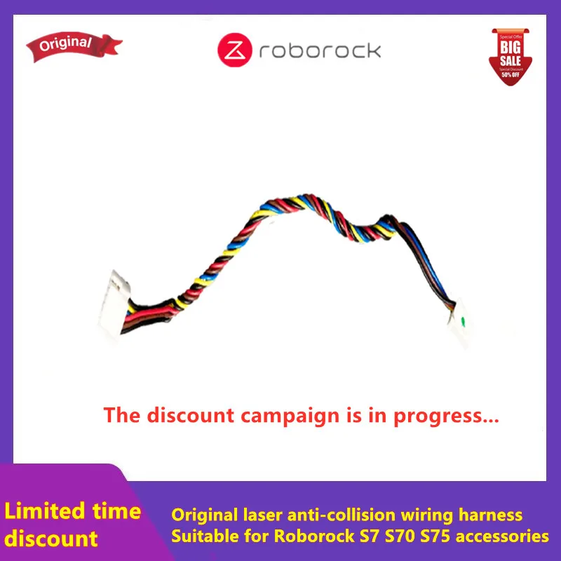 

Brand new original laser collision avoidance harness spare parts, suitable for Roborock S7 S70 S75 accessories