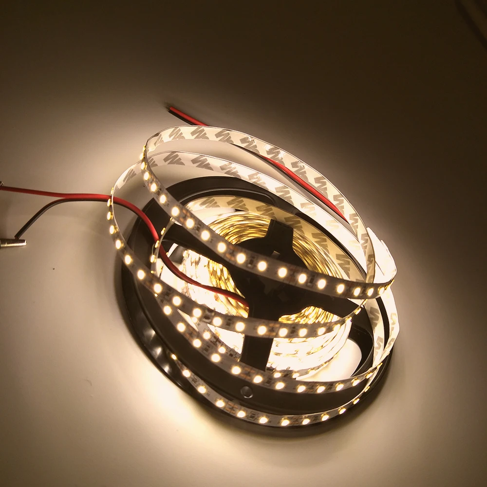 

5M 600LEDS 12V 3014 SMD LED Strip Cool White Warm White Super Bright Flexible Light Non-Waterproof Light Up Colorful Home Life