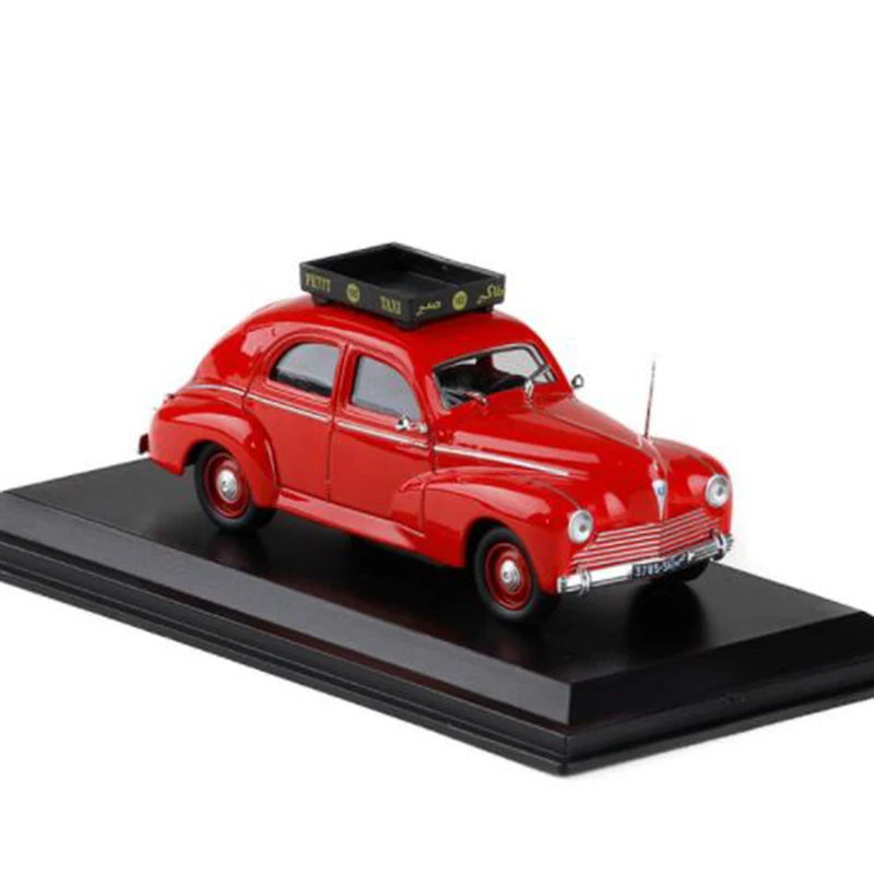 Красный цвет 1:43 Масштаб металлический сплав классический Peugeot 203 casablanca 1960 такси