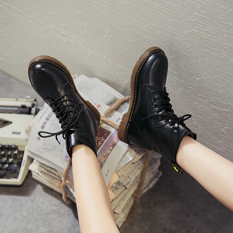 Новинка 2020 года женские ботильоны прогулочная обувь кожаные кроссовки для
