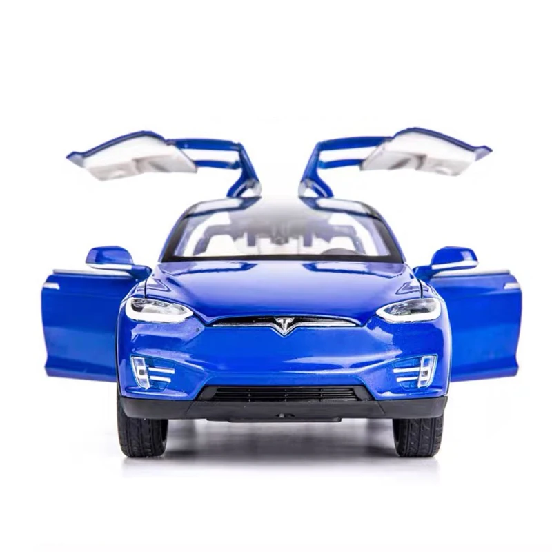 

Игрушечные машинки Tesla, модель X из сплава, 2021, 1:24