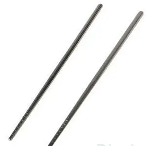 1 пара корейских палочек для еды из нержавеющей стали с лазерной гравировкой