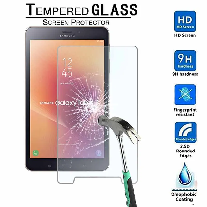 Закаленное защитное стекло для планшета Samsung Galaxy Tab A 8 0 (2017) LIT T385 9H|Защитные экраны