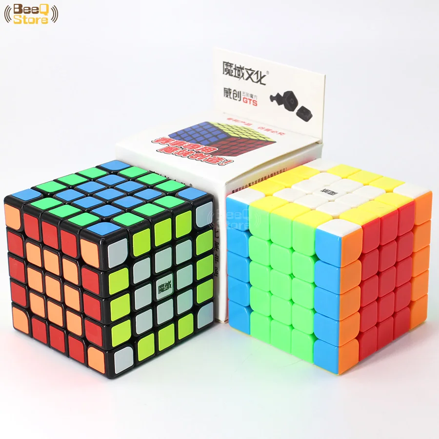 Moyu Weichuang GTS 5x5 магический куб скоростной головоломка профессиональная Magico Cubo