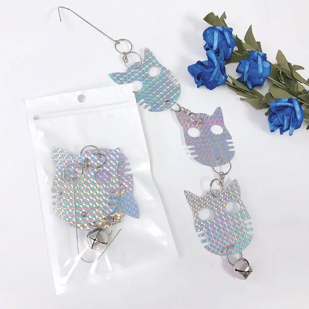 

Owl-shaped Bird Reflective Wall Hanging Decoration Garden Yard Ornament Environmental Protection Agricultural