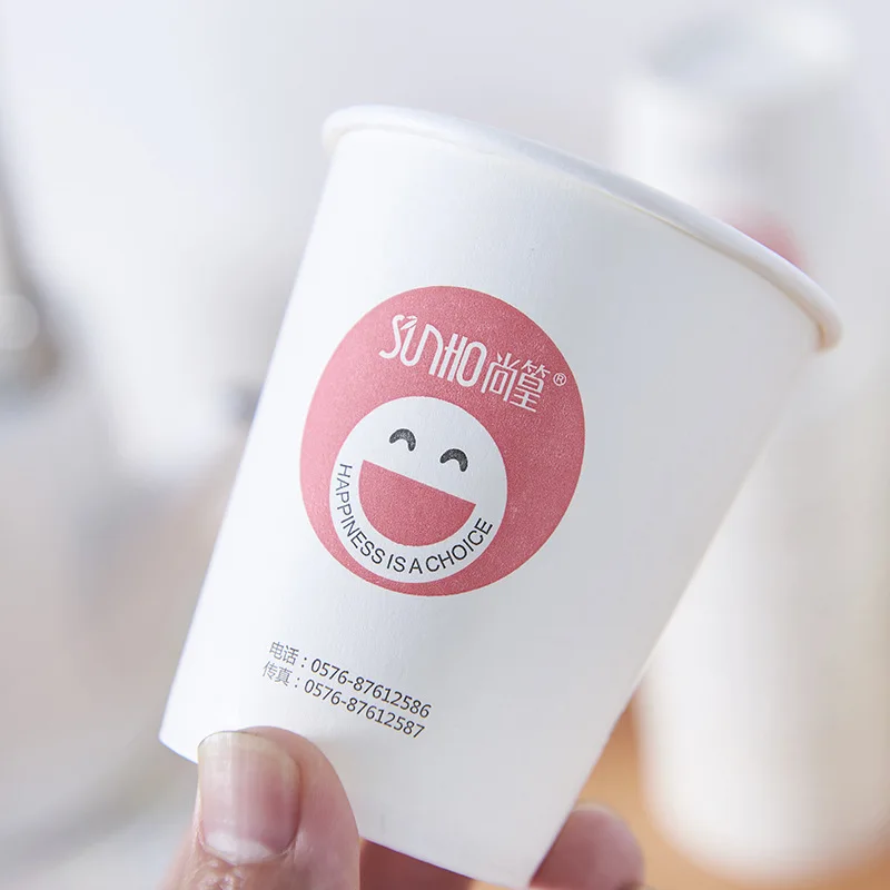 Одноразовая бумажная чашка уплотненная здоровье офисная чайная Питьевая