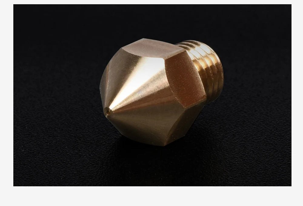 GmFive CR-10S Pro Brass Nozzle Hotend 0.2/0.4/0.6/0.8MM J-head 1.75MM Filament cr10S PRO Ender3 M6 Thread For 3D Printer